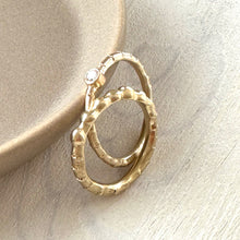 Load image into Gallery viewer, Hebe Twig Beaded Stacking Ring