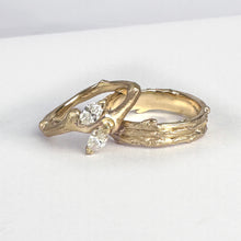 Load image into Gallery viewer, Linden Ring with Marquise Diamonds