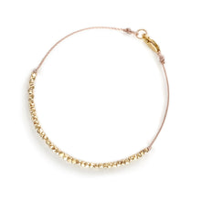 Load image into Gallery viewer, Nugget Bead Bracelet in 9 carat gold