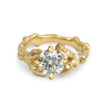 Load image into Gallery viewer, Twig Engagement Ring With Lab Grown Diamond
