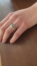 Load and play video in Gallery viewer, Hebe Twig Beaded Stacking Ring