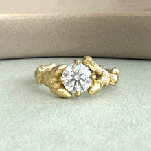 Load image into Gallery viewer, Twig Engagement Ring With Lab Grown Diamond