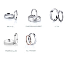 Load image into Gallery viewer, Classic Wedding Ring D Shape 4mm Band