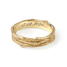 Load image into Gallery viewer, Willow Twig Triple Branch Ring in 9 carat solid gold