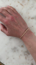 Load and play video in Gallery viewer, Nugget Bead Bracelet in 9 carat gold
