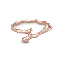 Load image into Gallery viewer, Twig Overlapping Band Ring in 9 carat gold