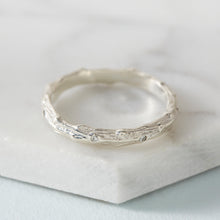 Load image into Gallery viewer, Cypress Twig Diamond Eternity Ring in 9 carat Gold