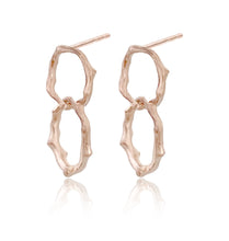 Load image into Gallery viewer, Twig infinity Link Earrings