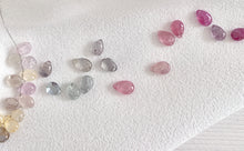 Load image into Gallery viewer, Sapphire Smooth Briolette Drop Earrings