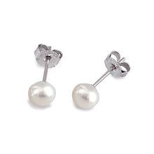 Load image into Gallery viewer, Freshwater Pearl Ear Studs - small