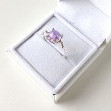 Load image into Gallery viewer, Twig Statement Ring in 9 carat gold with Cushion Cut London Blue Topaz