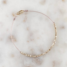 Load image into Gallery viewer, Nugget Bead Bracelet in 9 carat gold