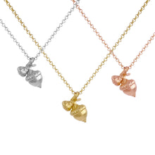 Load image into Gallery viewer, Oak Acorn Pendant Necklace in solid gold