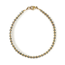 Load image into Gallery viewer, Green Songea Sapphire Beaded Bracelet