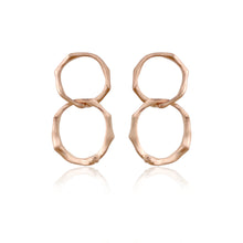 Load image into Gallery viewer, Twig infinity Link Earrings