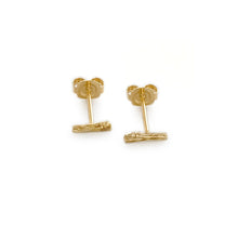 Load image into Gallery viewer, Willow Twig Tiny Stud Earrings