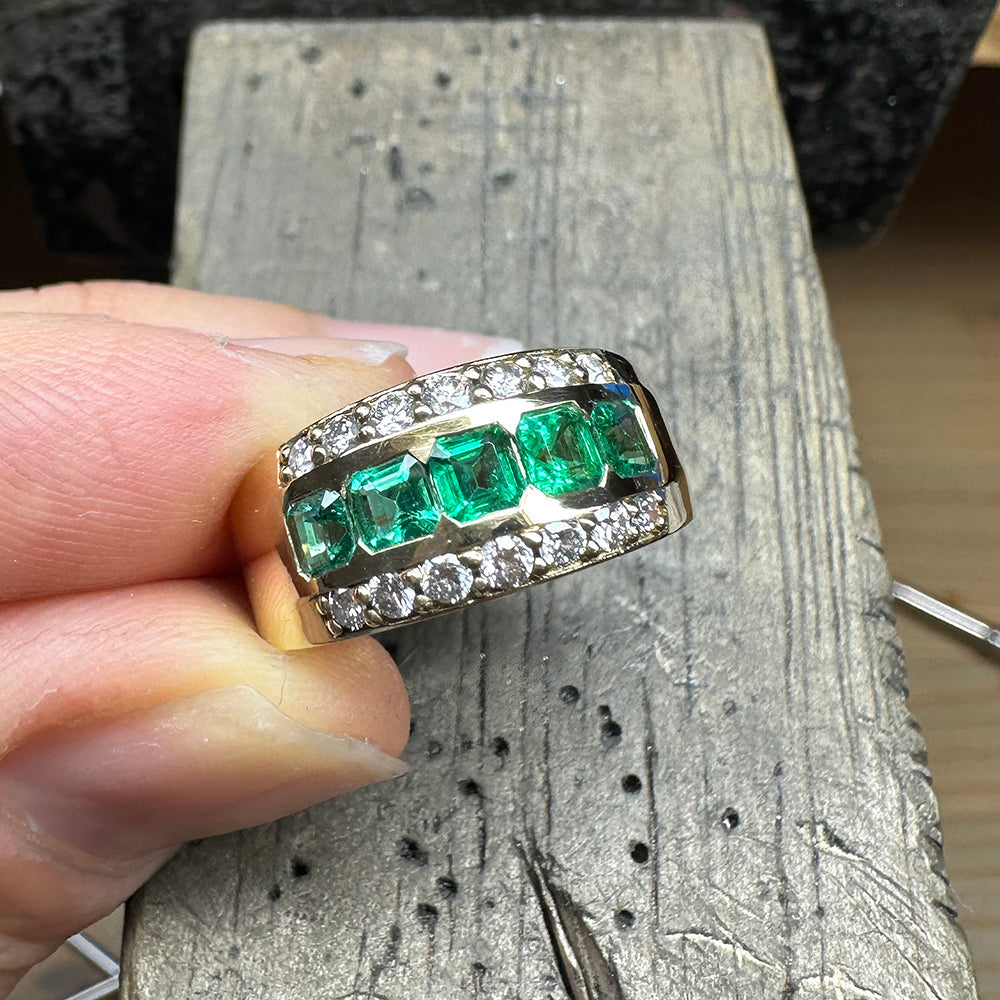 Bespoke Eternity Ring to Celebrate Arrival of New Baby
