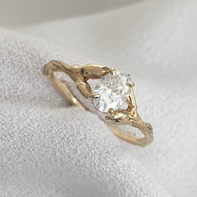 Nature-Inspired Engagement Rings