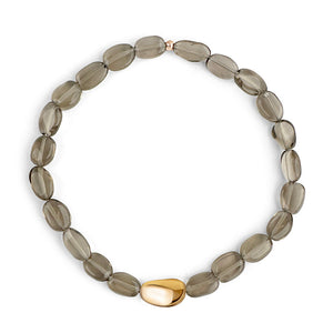 Paradiso Pebble Stretch Bracelet with Carnelian