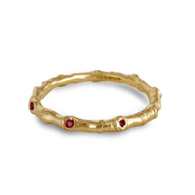 Load image into Gallery viewer, Hebe Twig Eternity Ring with Pink Sapphires
