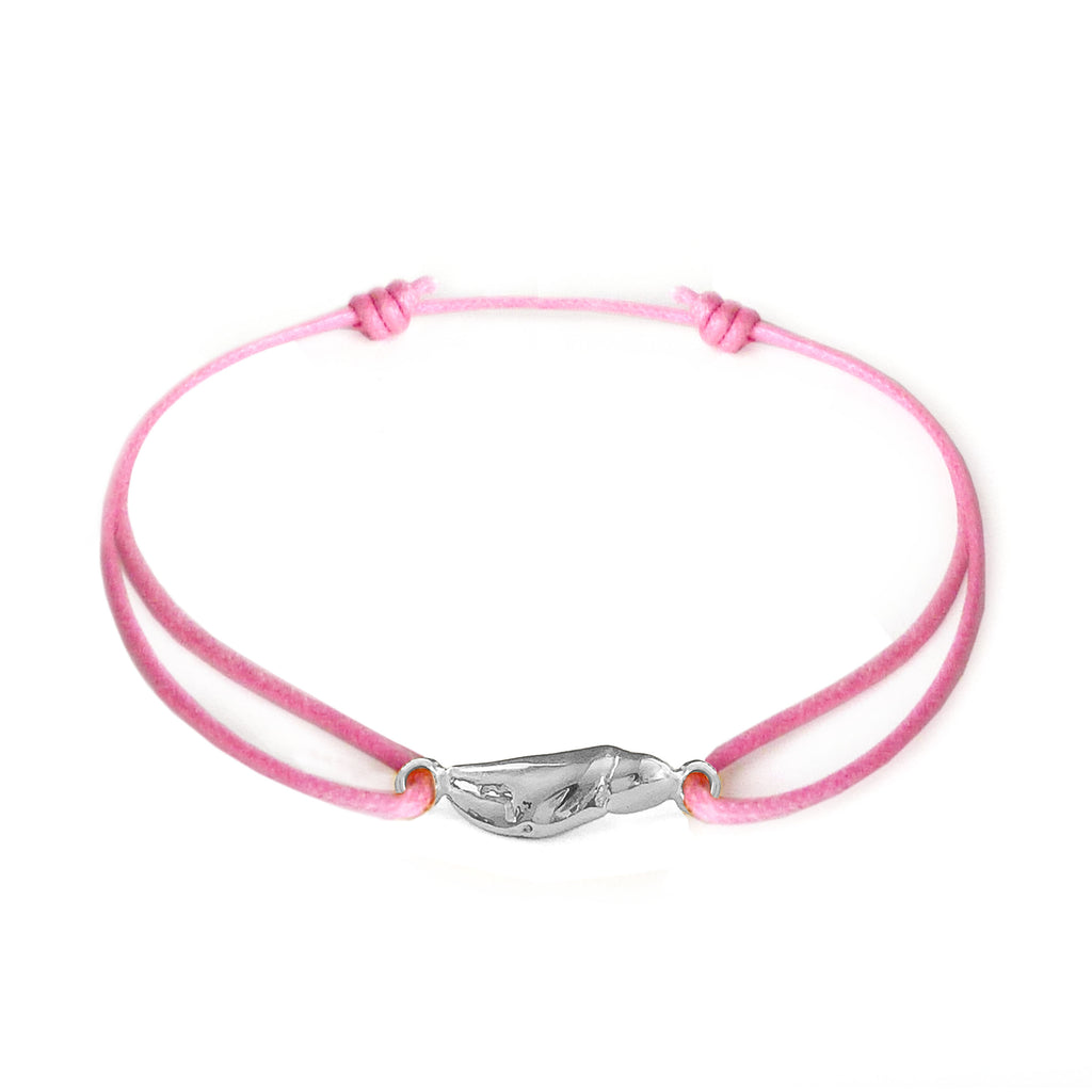 Paradiso Crab Claw Friendship Bracelet in Sterling Silver