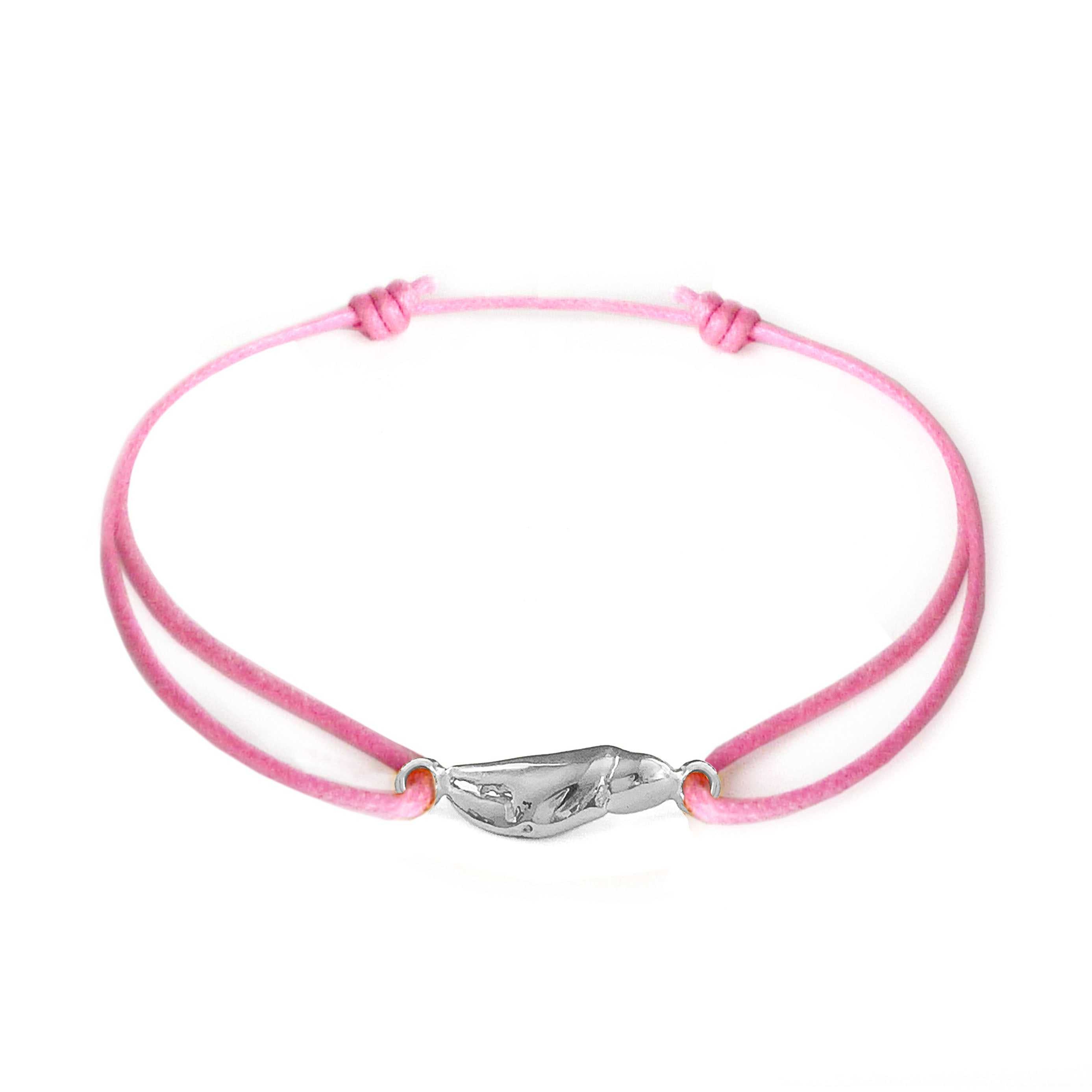 Paradiso Crab Claw Friendship Bracelet in Sterling Silver