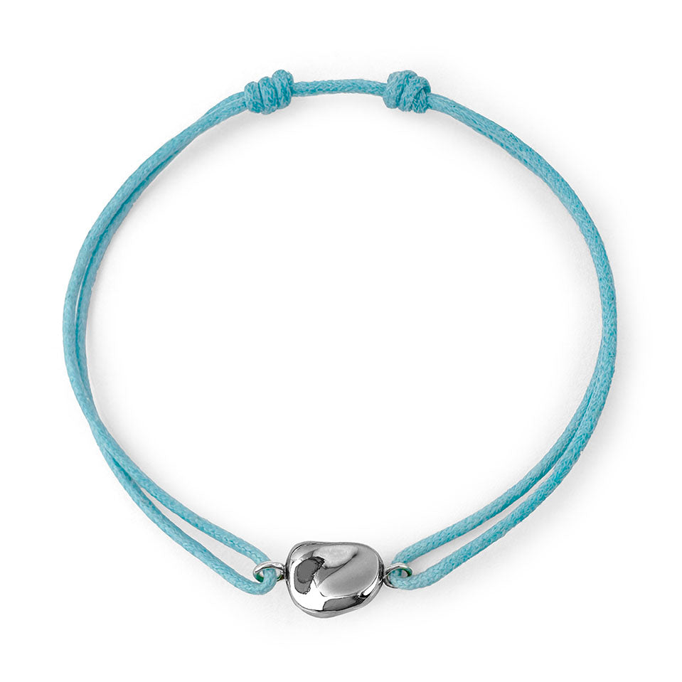 Paradiso Pebble Friendship Bracelet in Sterling Silver