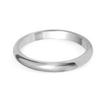 Load image into Gallery viewer, Classic Wedding Band in 18 carat gold - D shape 2.5mm
