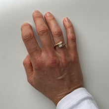 Load image into Gallery viewer, Linden Ring with Marquise Diamonds
