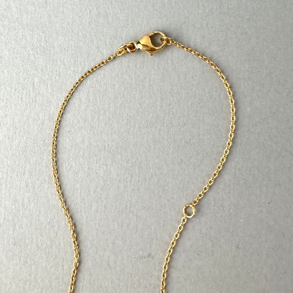 Poppy Seed Pod Pendant Necklace - Tiny