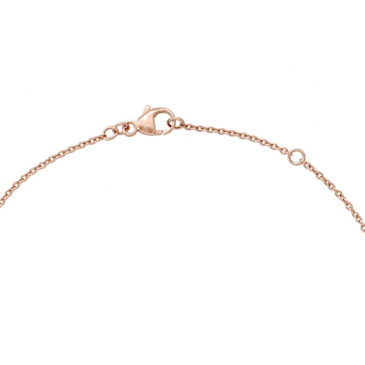 Cherry Twig Infinity Necklace in Solid Gold 9 carat or 18 carat