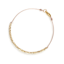 Load image into Gallery viewer, Nugget Bead Bracelet in 9 carat gold
