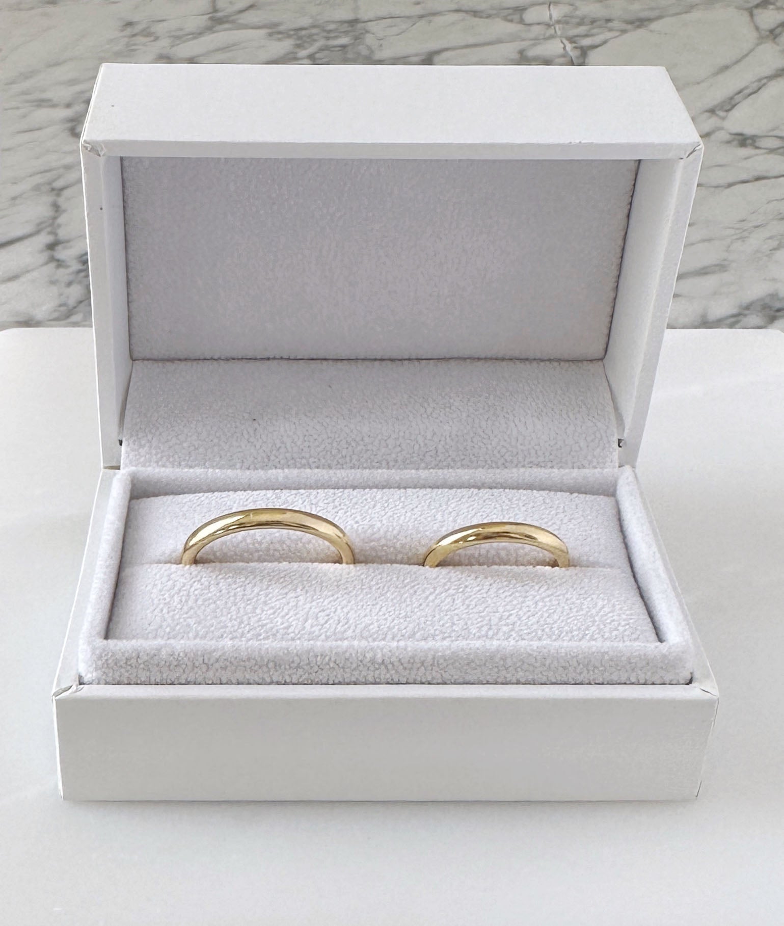 Classic Wedding Ring D Shape 4mm Band