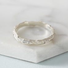 Load image into Gallery viewer, Cypress Twig Diamond Eternity Ring in 9 carat Gold
