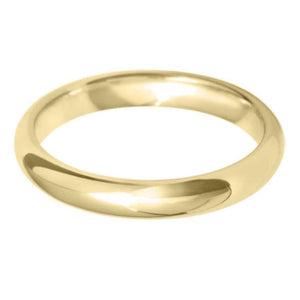 Wedding Band in 18 carat Gold 3mm