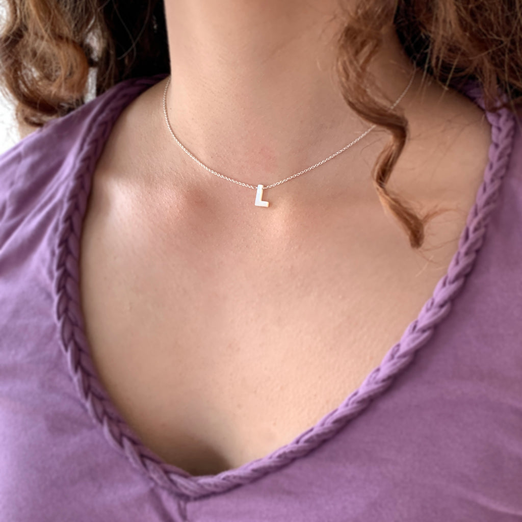 Alphabet Charm Necklace