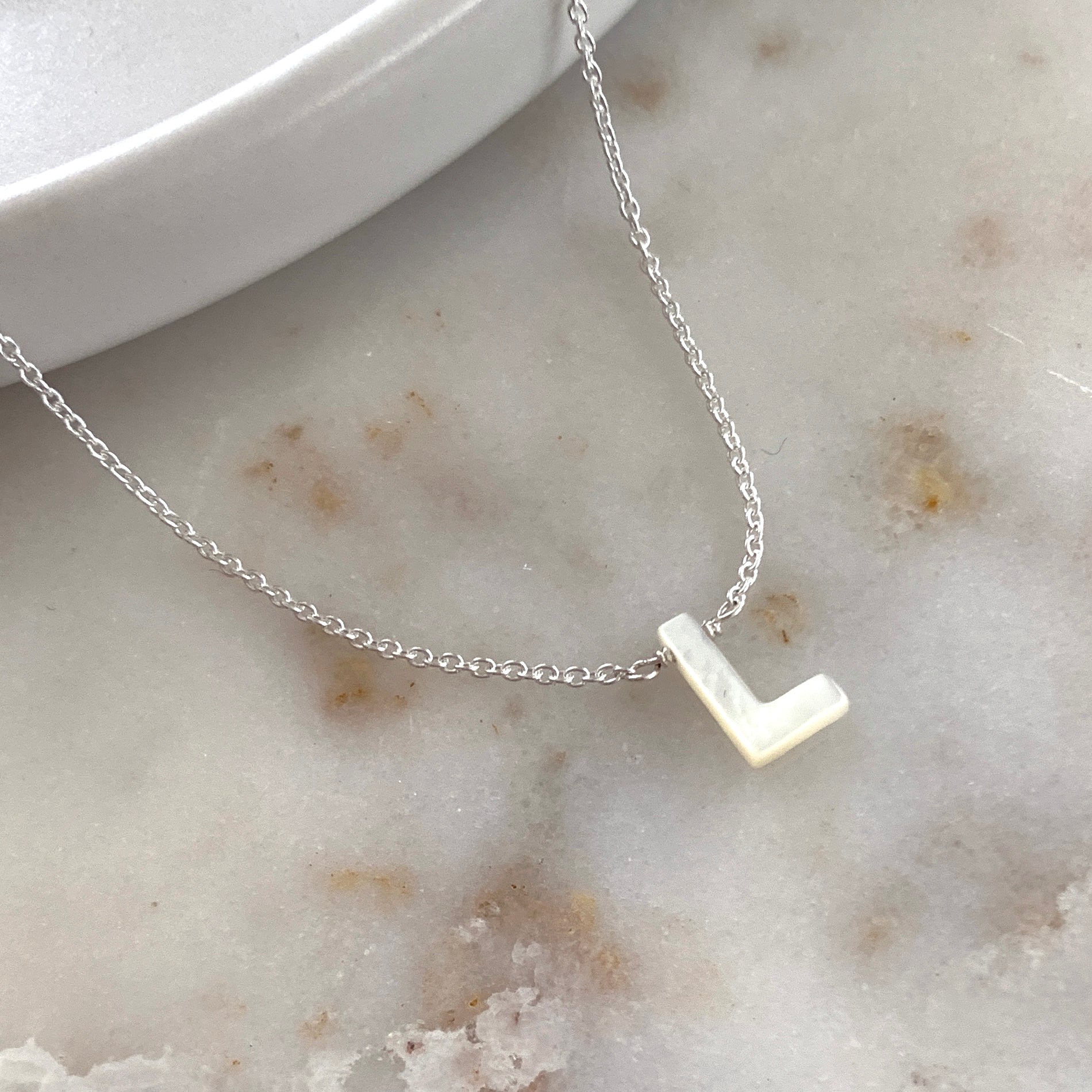 Alphabet Charm Necklace