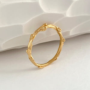 Barberry Twig Ring