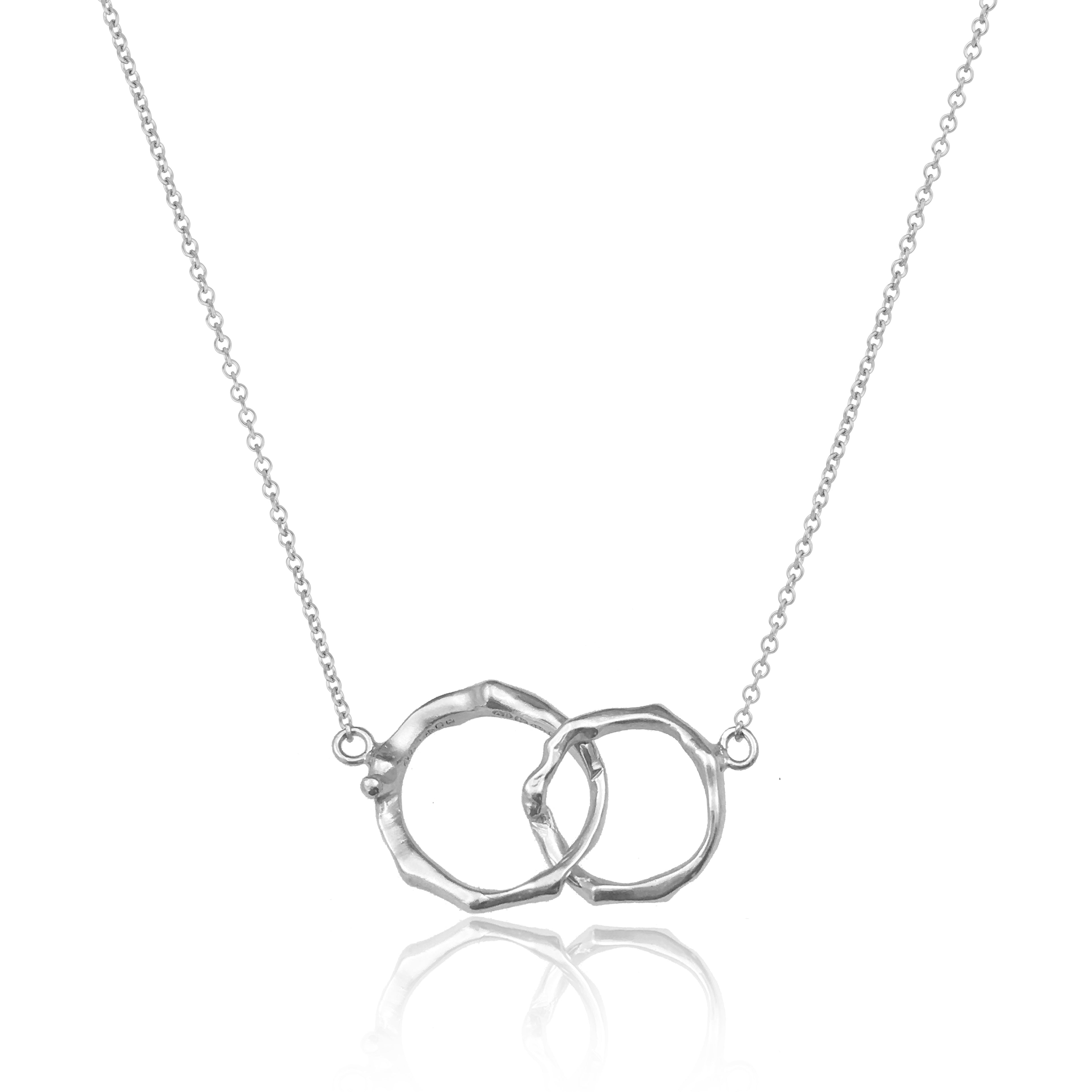 Cherry Twig Infinity Necklace