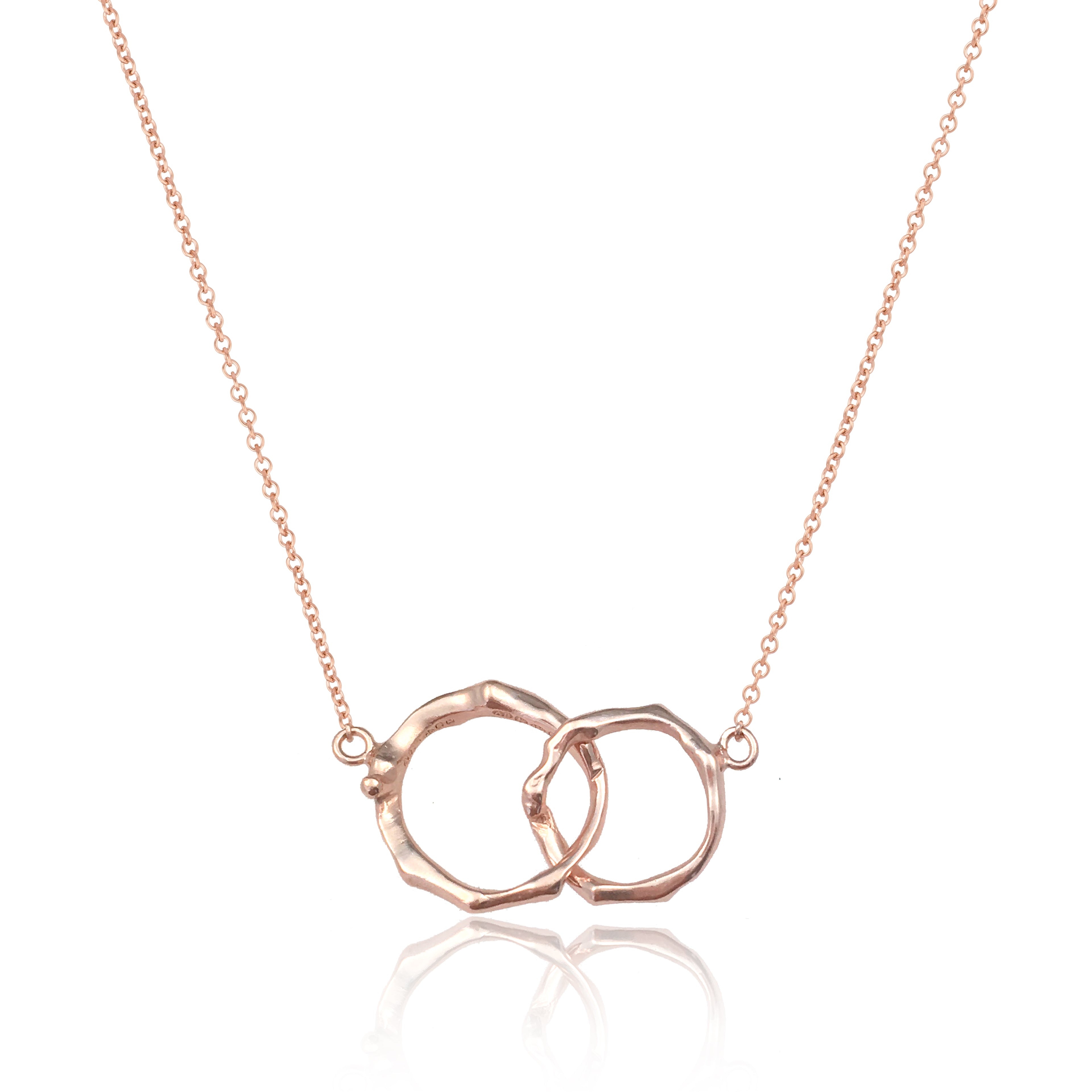 Cherry Twig Infinity Necklace