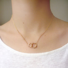 Load image into Gallery viewer, Cherry Twig Infinity Necklace
