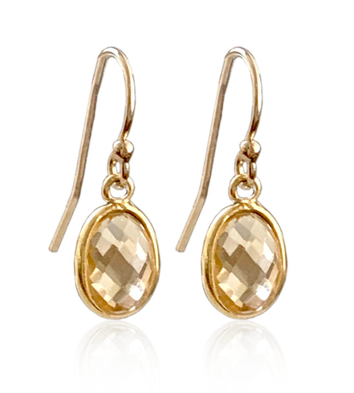 Citrine Drop Earrings