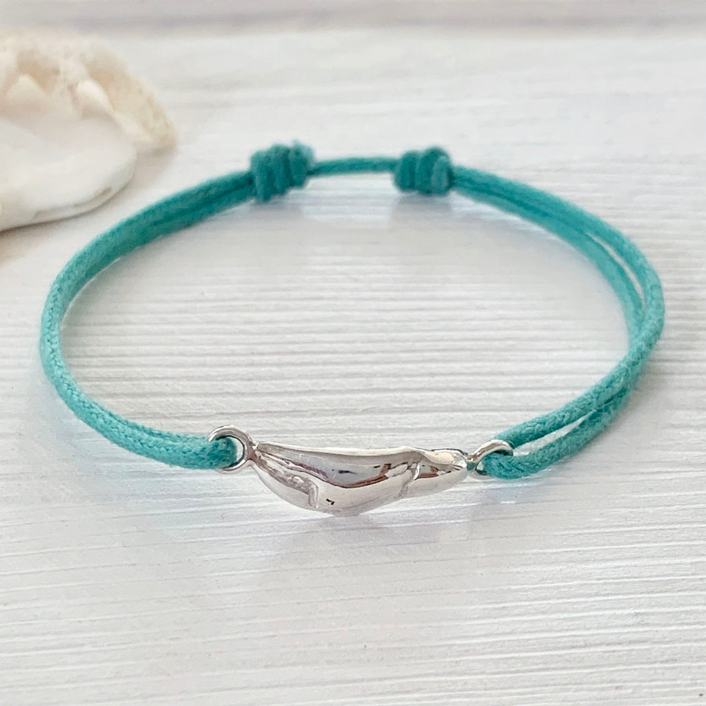 Paradiso Crab Claw Friendship Bracelet in Sterling Silver