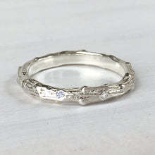 Load image into Gallery viewer, Cypress Twig Diamond Eternity Ring in 9 carat Gold
