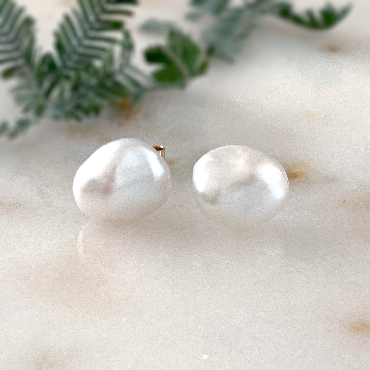 Freshwater Pearl Ear Studs
