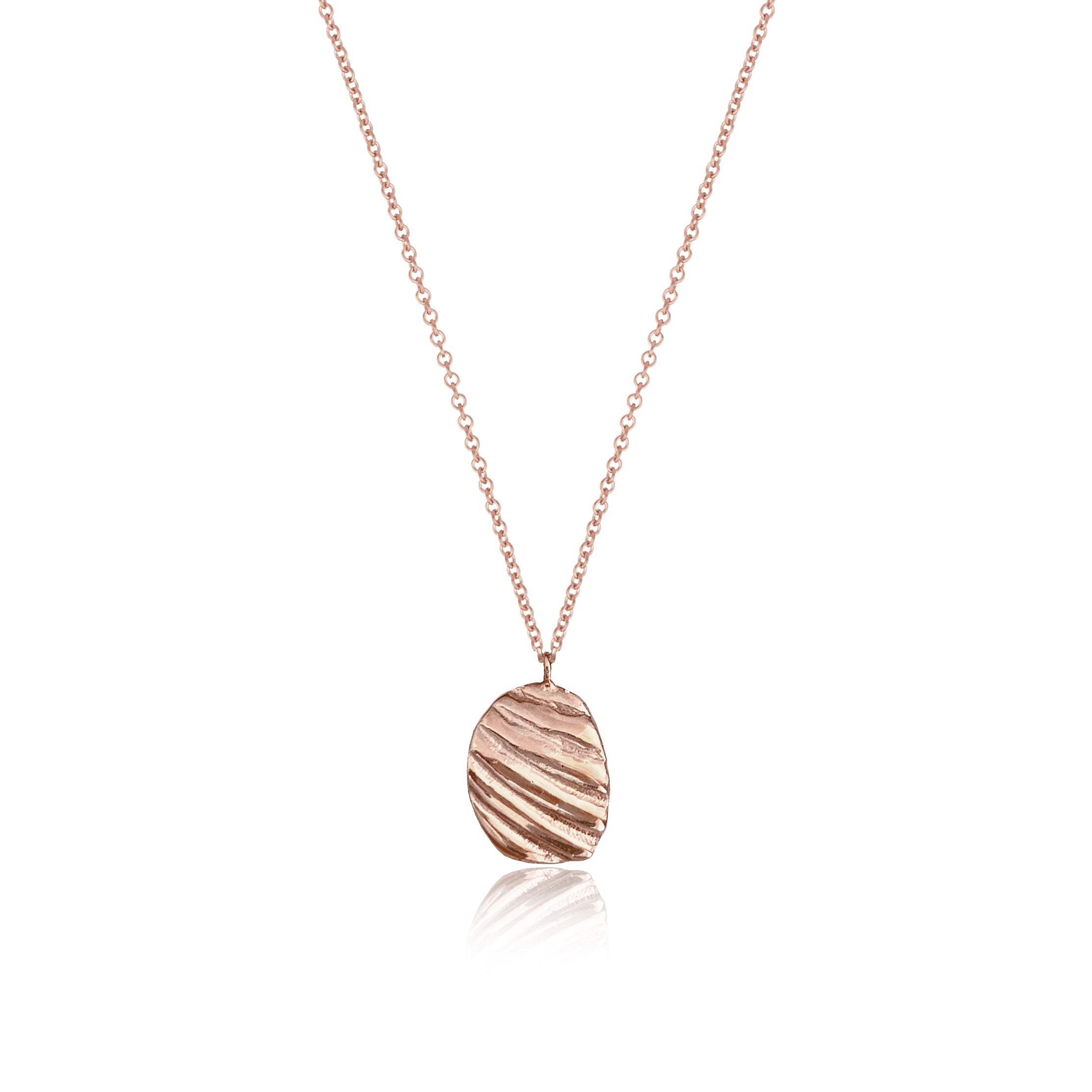 Paradiso Sterling Silver Shell Fragment Necklace