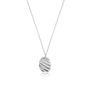 Paradiso Sterling Silver Shell Fragment Necklace