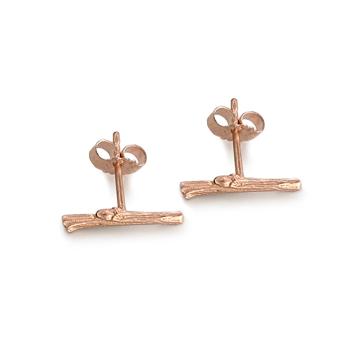 Willow Twig Bar Stud Earrings